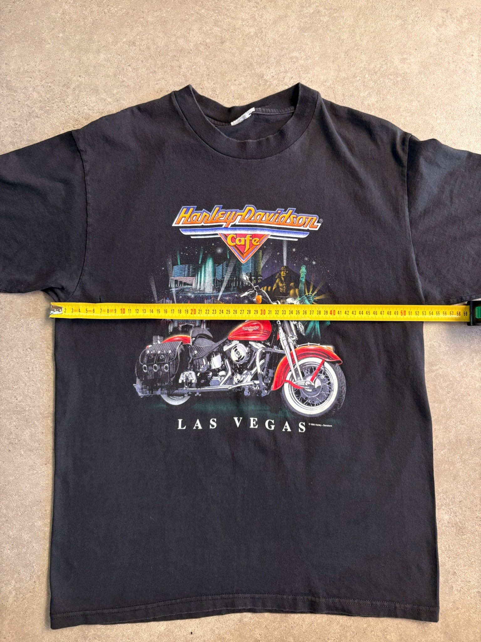 טישירט Harley Davidson Cafe Las Vegas וינטג׳ - M