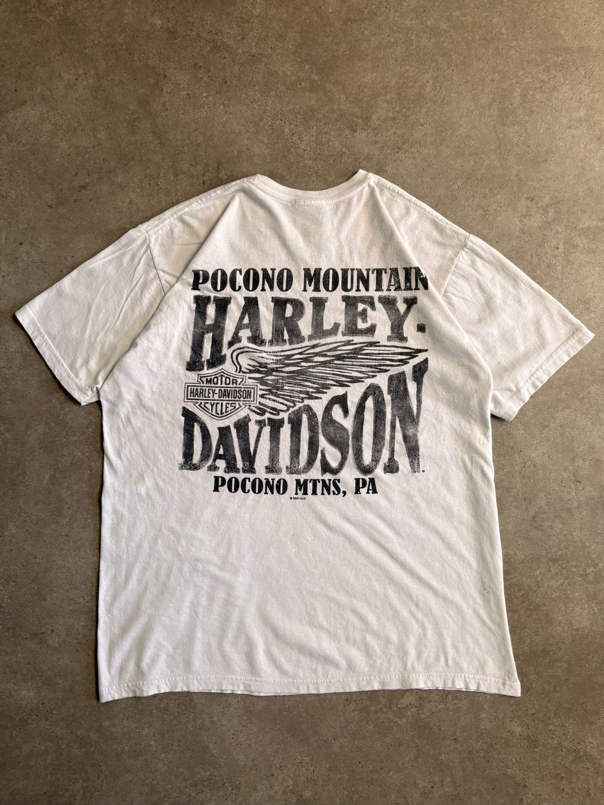 טי שירט Harley Davidson Pocono Mountain וינטג׳ - M