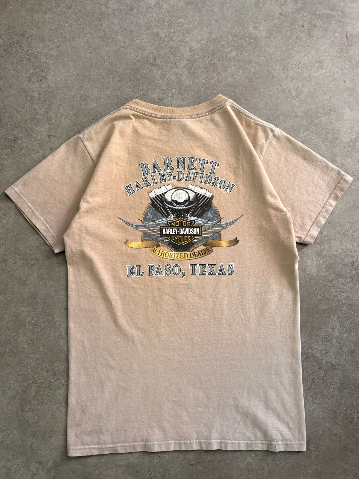 טי שירט Harley-Davidson El Paso וינטג׳ - S