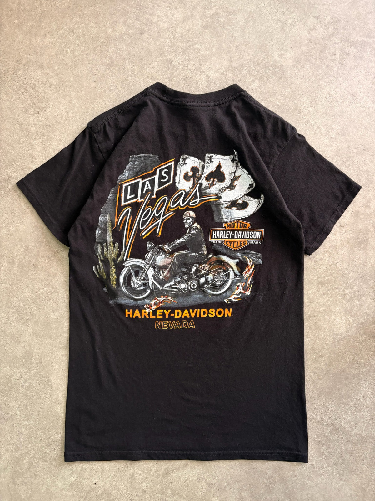 טי שירט Harley-Davidson Las Vegas וינטג׳ - XXS