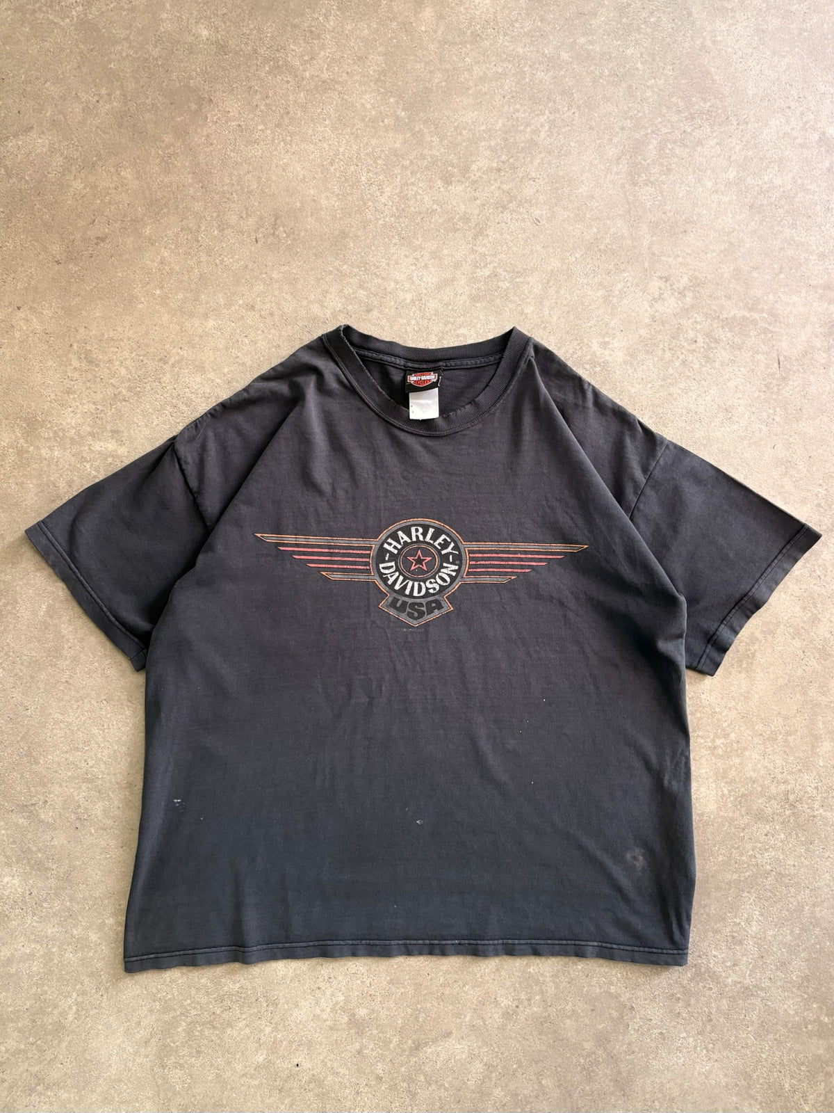 טי שירט Harley Davidson Amsterdam וינטג׳ - XL