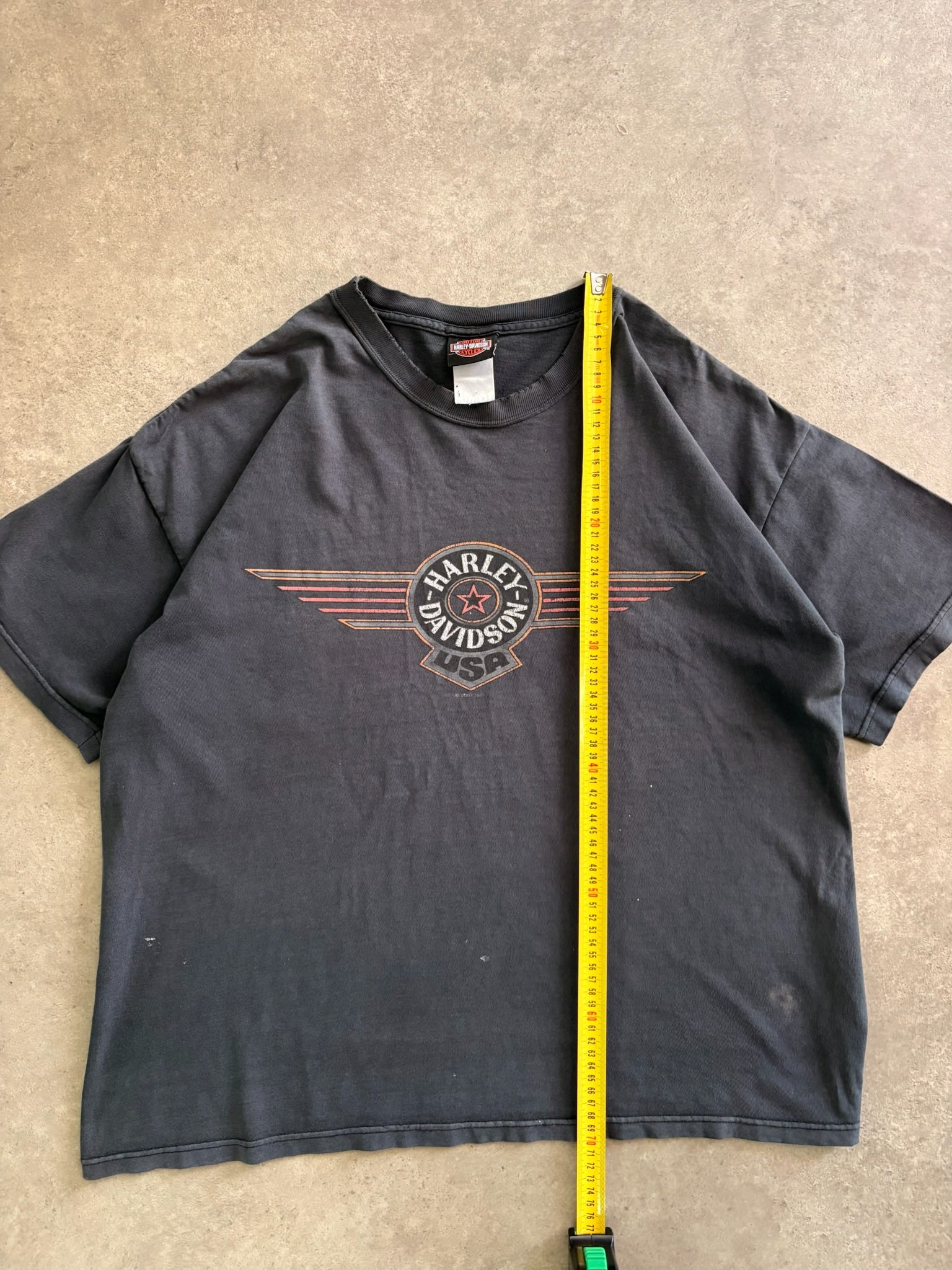 טי שירט Harley Davidson Amsterdam וינטג׳ - XL