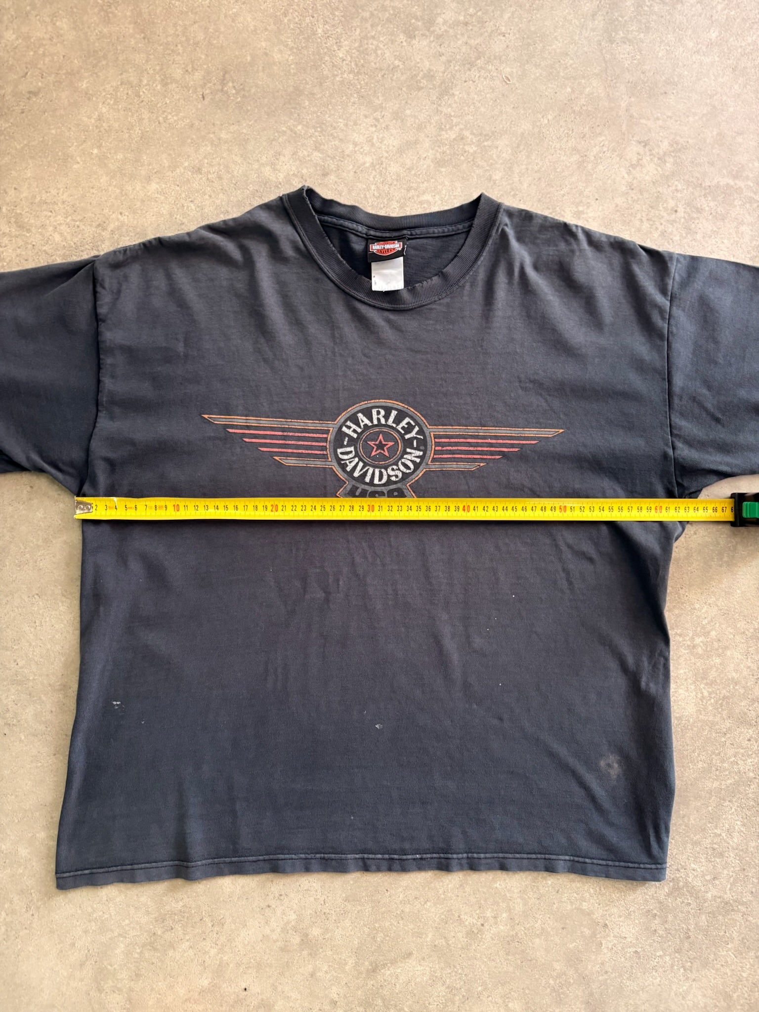 טי שירט Harley Davidson Amsterdam וינטג׳ - XL