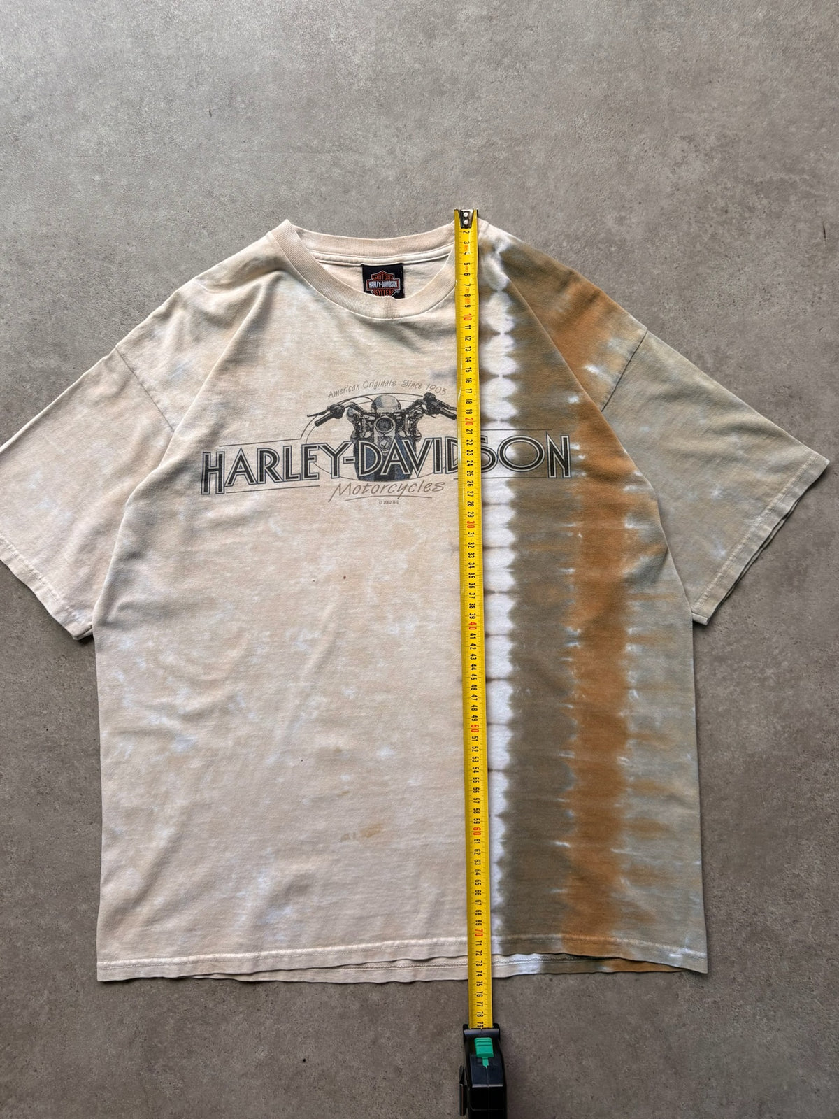 טישירט Harley-Davidson טאי דאי וינטג׳ - L