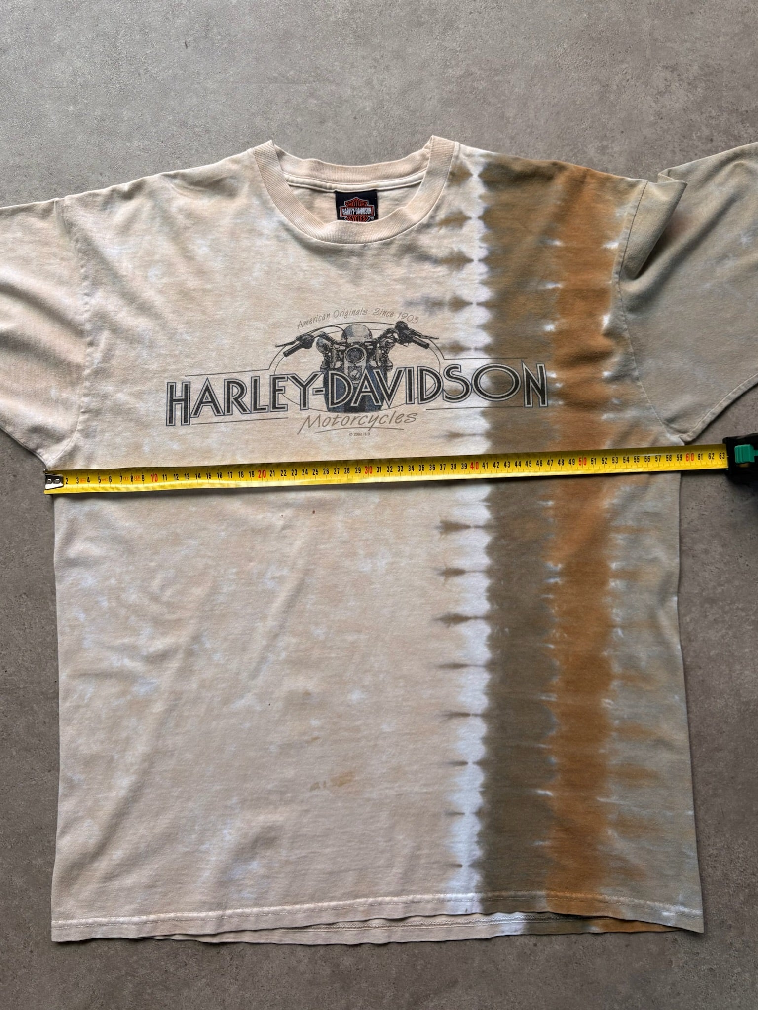 טישירט Harley-Davidson טאי דאי וינטג׳ - L