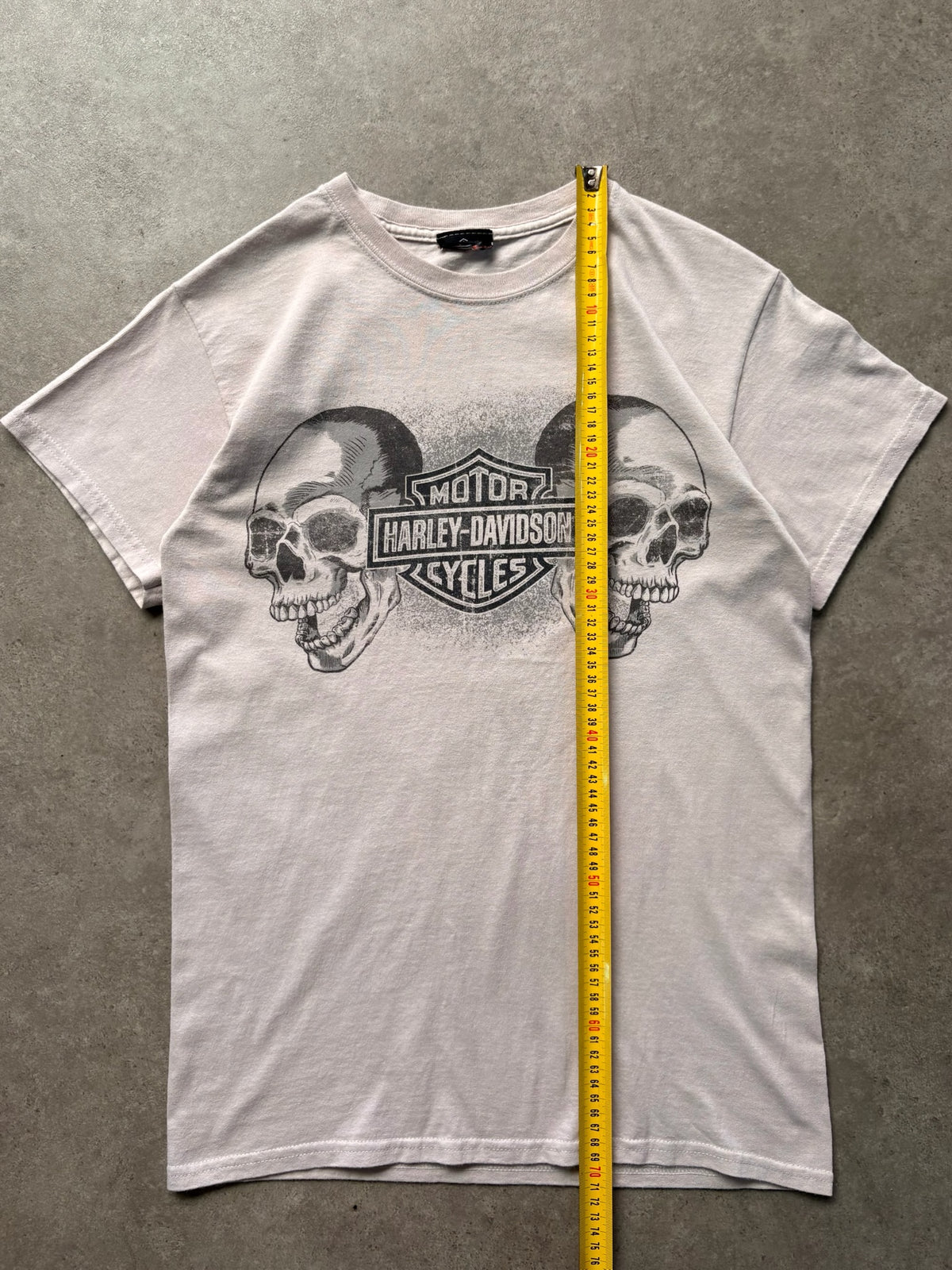 טישירט Harley-Davidson גולגולות וינטג׳ - XS