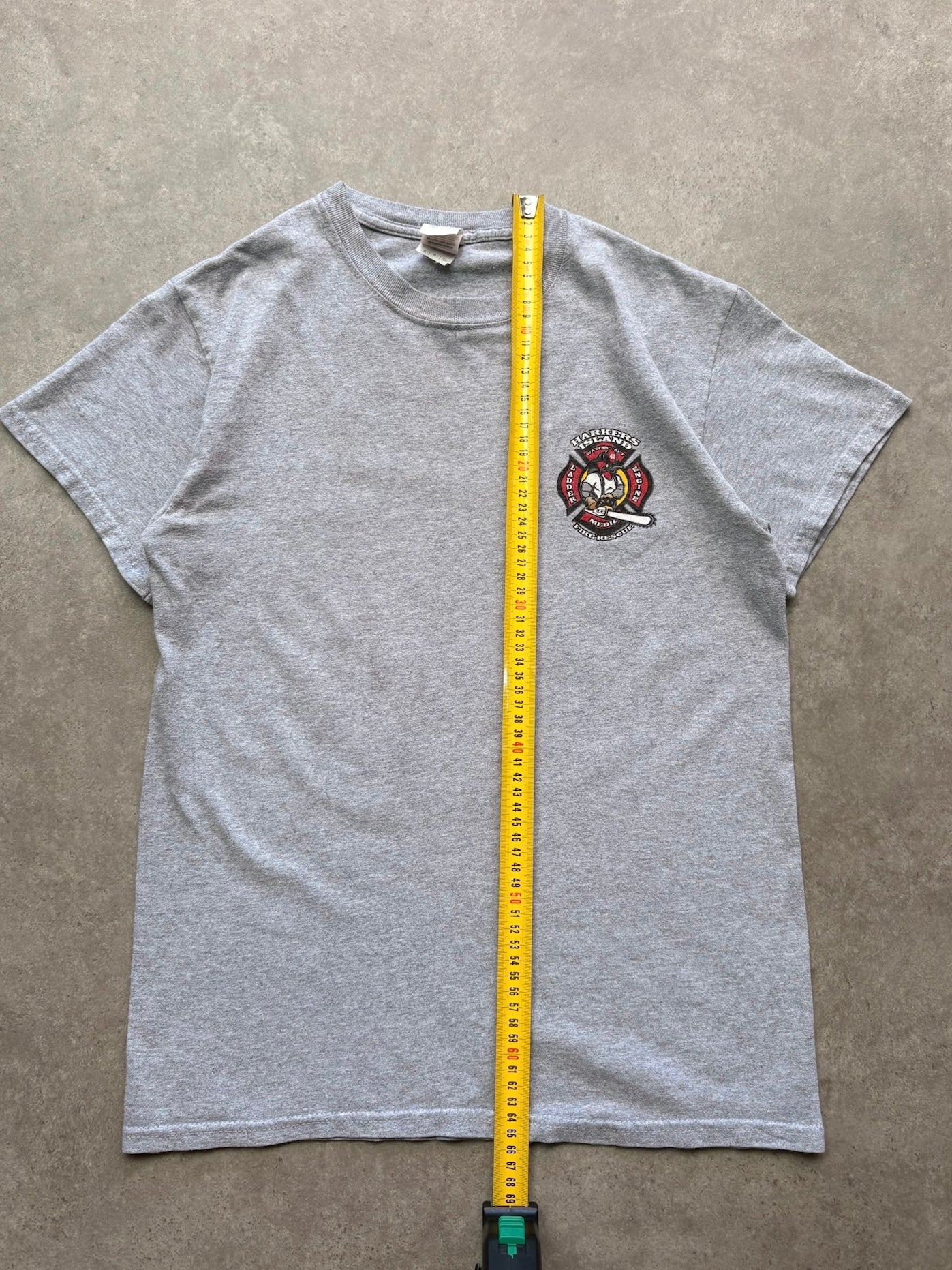 טי שירט כבאות Harkers Island Fire Rescue וינטג׳ - XS