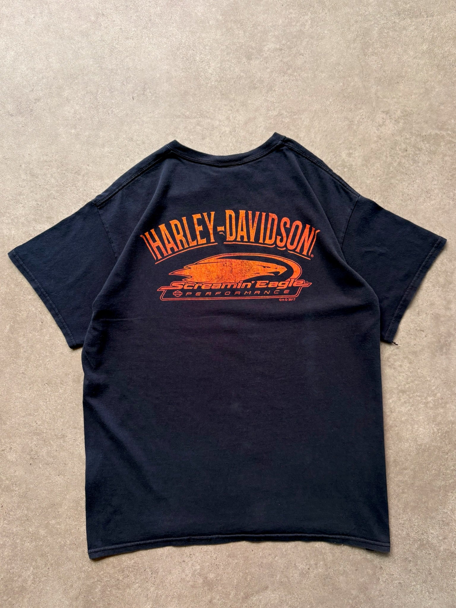 טישירט Harley-Davidson Screamin' Eagle וינטג׳ - L