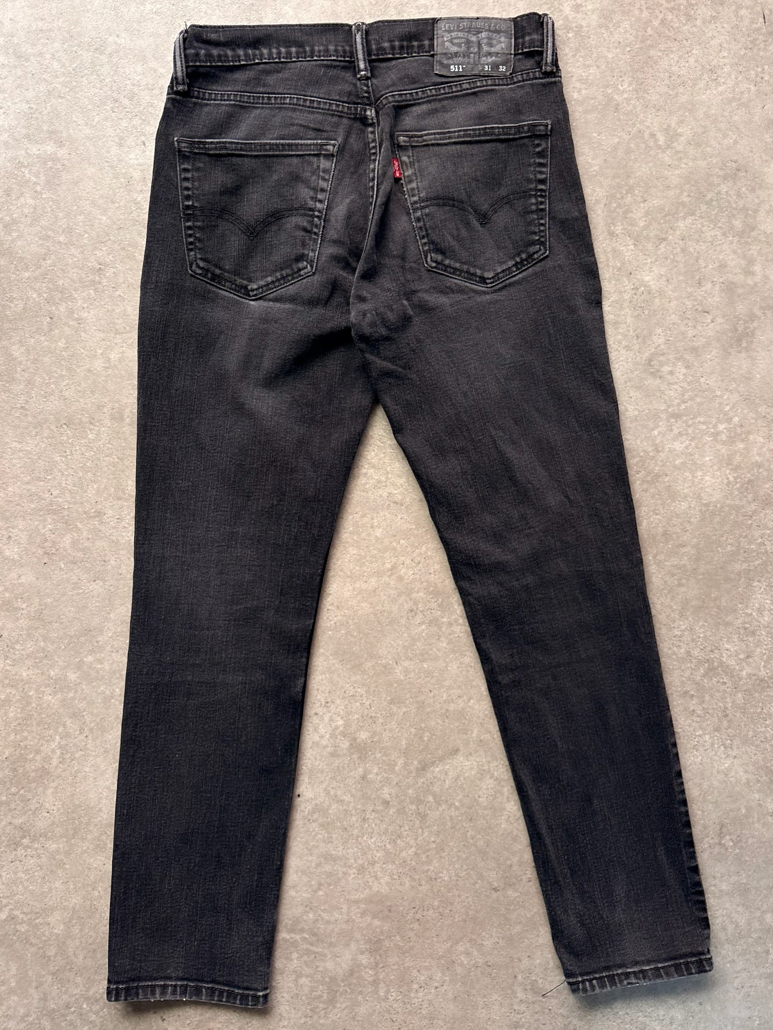 ג'ינס Levi's 511 שחור וינטג׳ - מידה 31