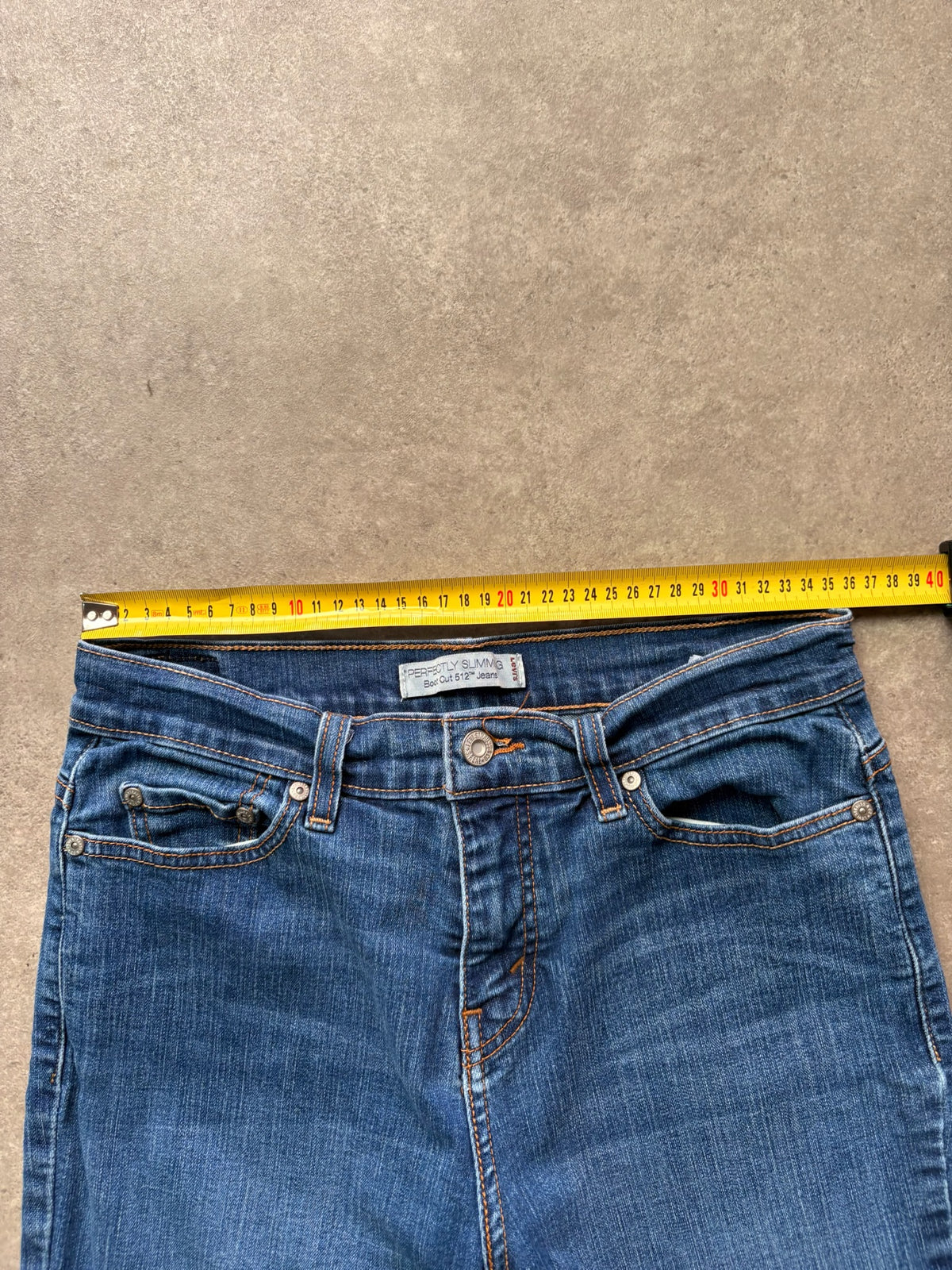 ג'ינס Levi's 512 Perfectly Slimming Boot Cut וינטג׳ - 28