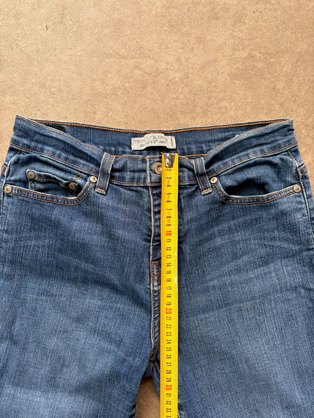 ג'ינס Levi's 512 Perfectly Slimming Boot Cut וינטג׳ - 28