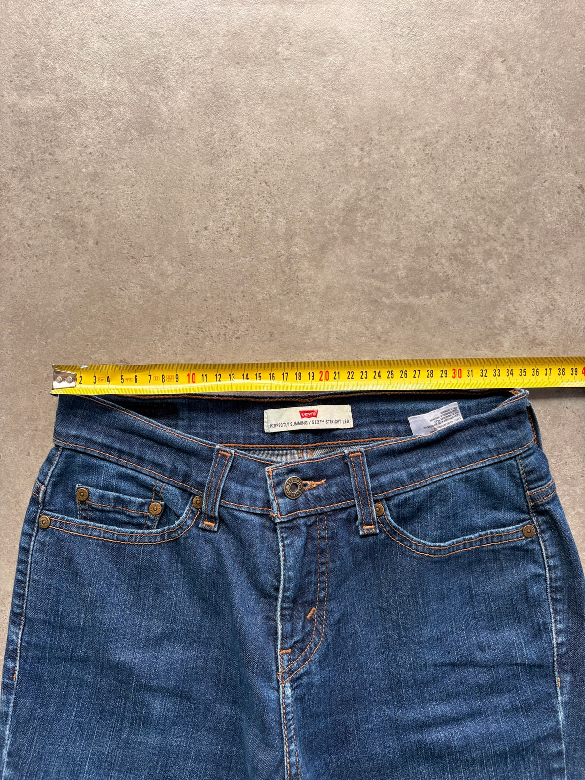 ג'ינס Levi's 512 וינטג׳ - 28 – ג׳ינס ליוויס וינטג׳, תמונה 3