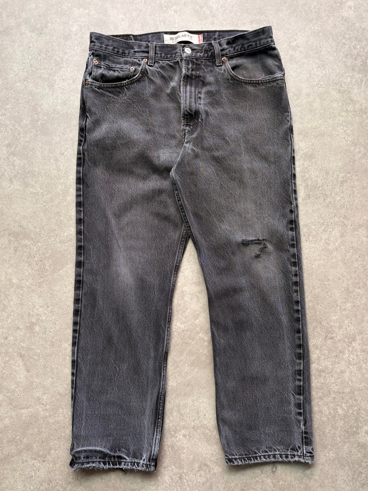 ג׳ינס Levi's 505 אפור וינטג׳ - 34