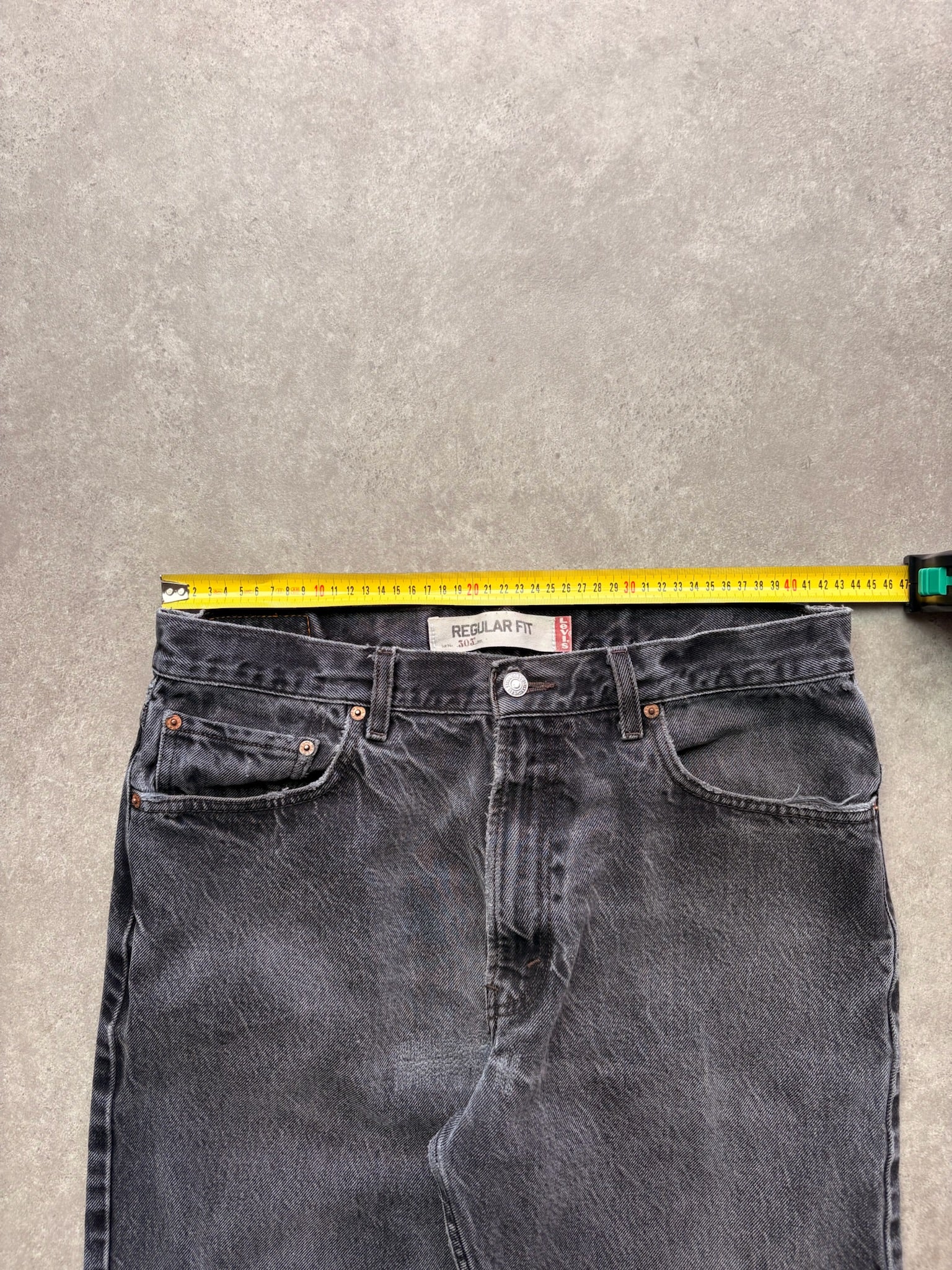ג׳ינס Levi's 505 אפור וינטג׳ - 34