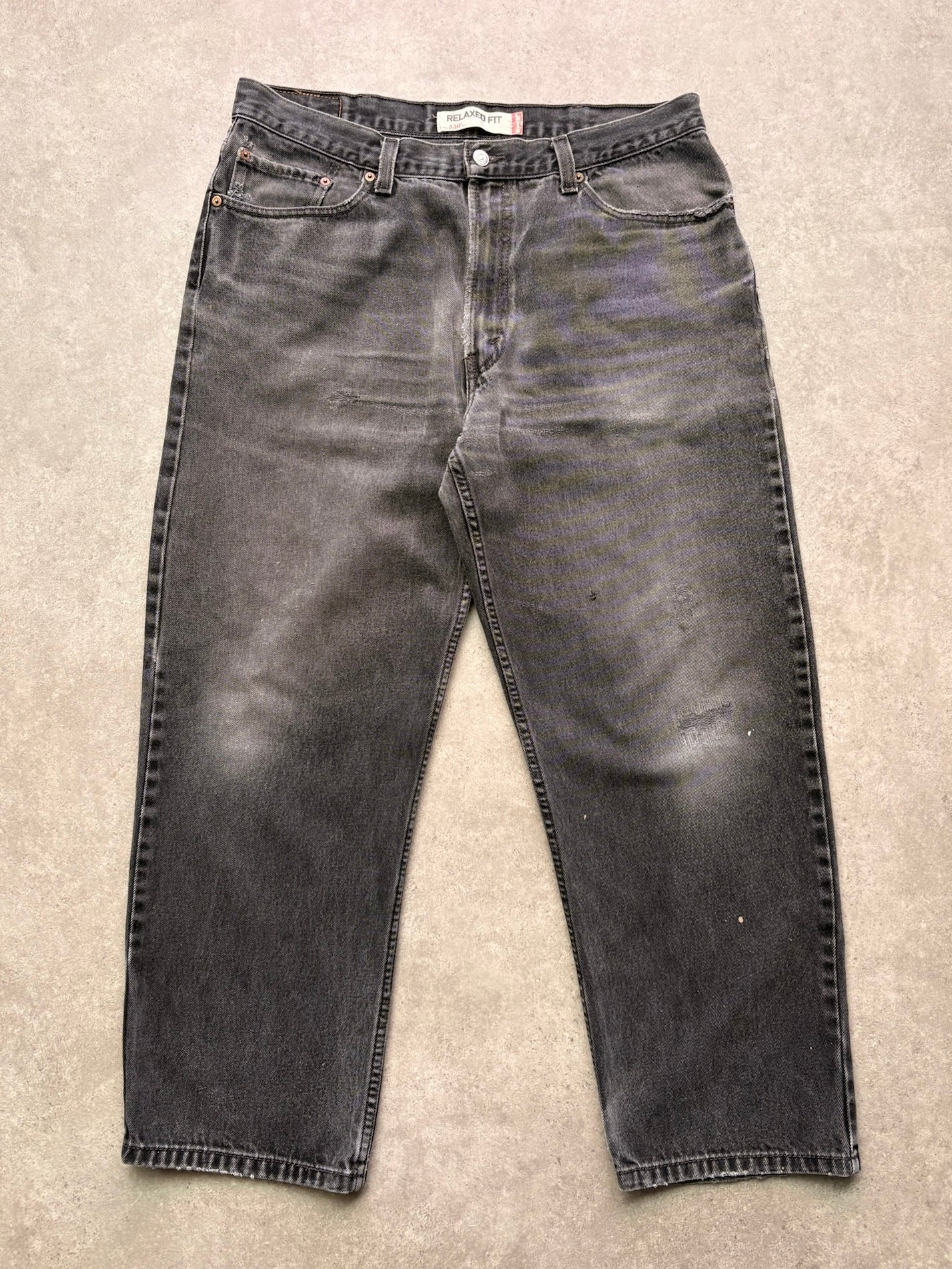 ג׳ינס Levi's 550 שחור וינטג׳ - 36