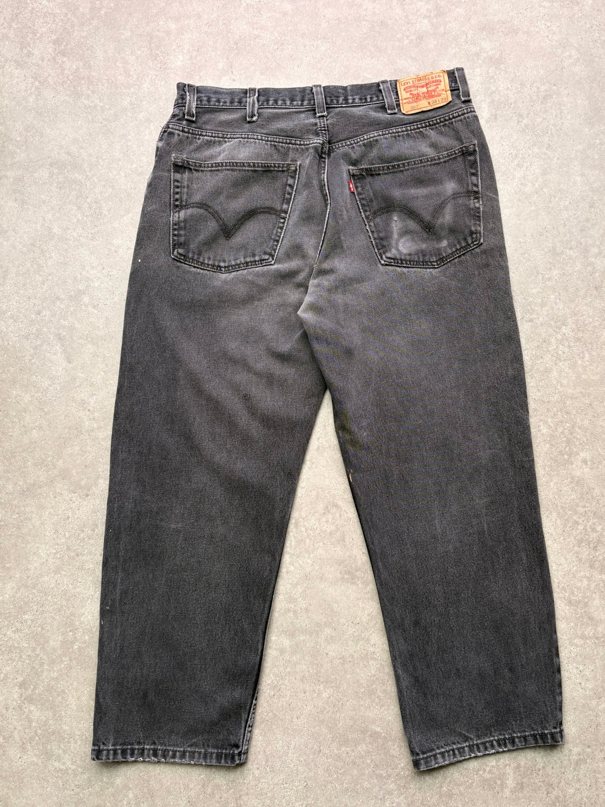 ג׳ינס Levi's 550 שחור וינטג׳ - 36