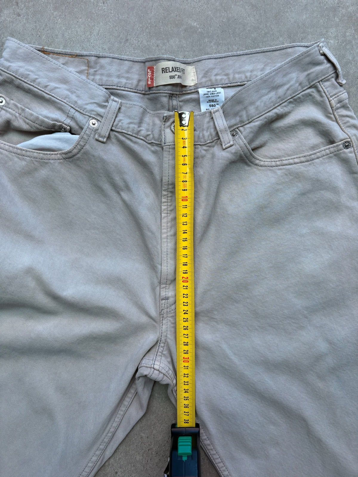 ג׳ינס Levi's 550 אפור וינטג׳ - 34