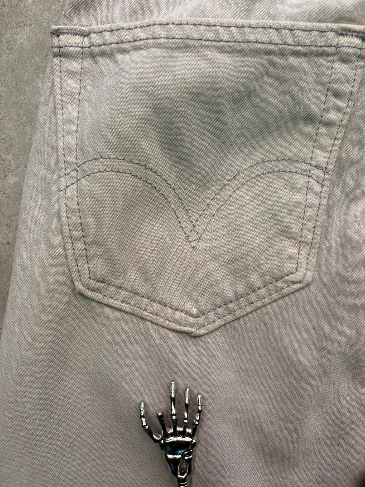 ג׳ינס Levi's 550 אפור וינטג׳ - 34