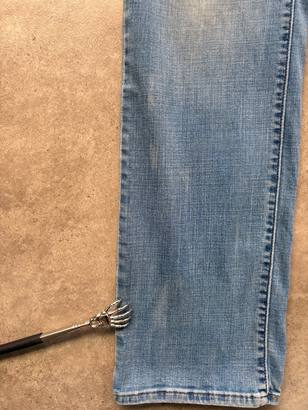 ג'ינס Levi's 505 Straight וינטג׳ - 31 – ג׳ינס ליוויס וינטג׳, תמונה 7