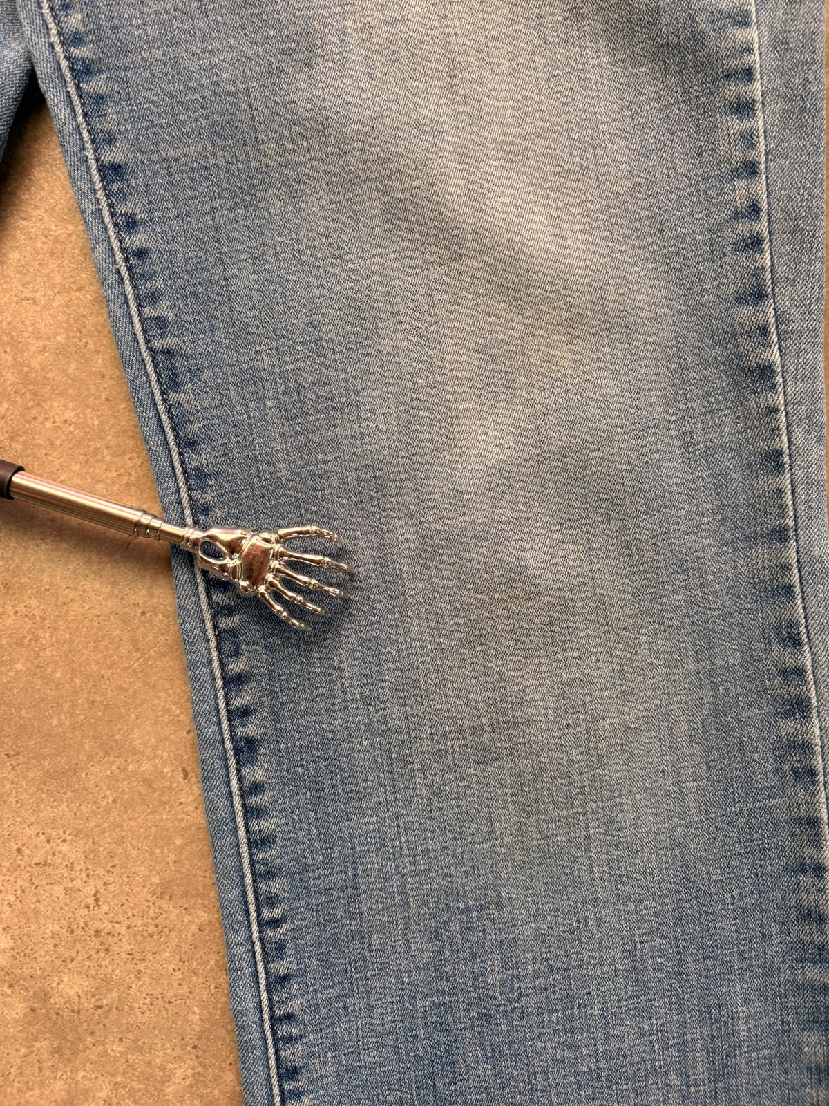 ג'ינס Levi's 505 Straight וינטג׳ - 31 – ג׳ינס ליוויס וינטג׳, תמונה 5