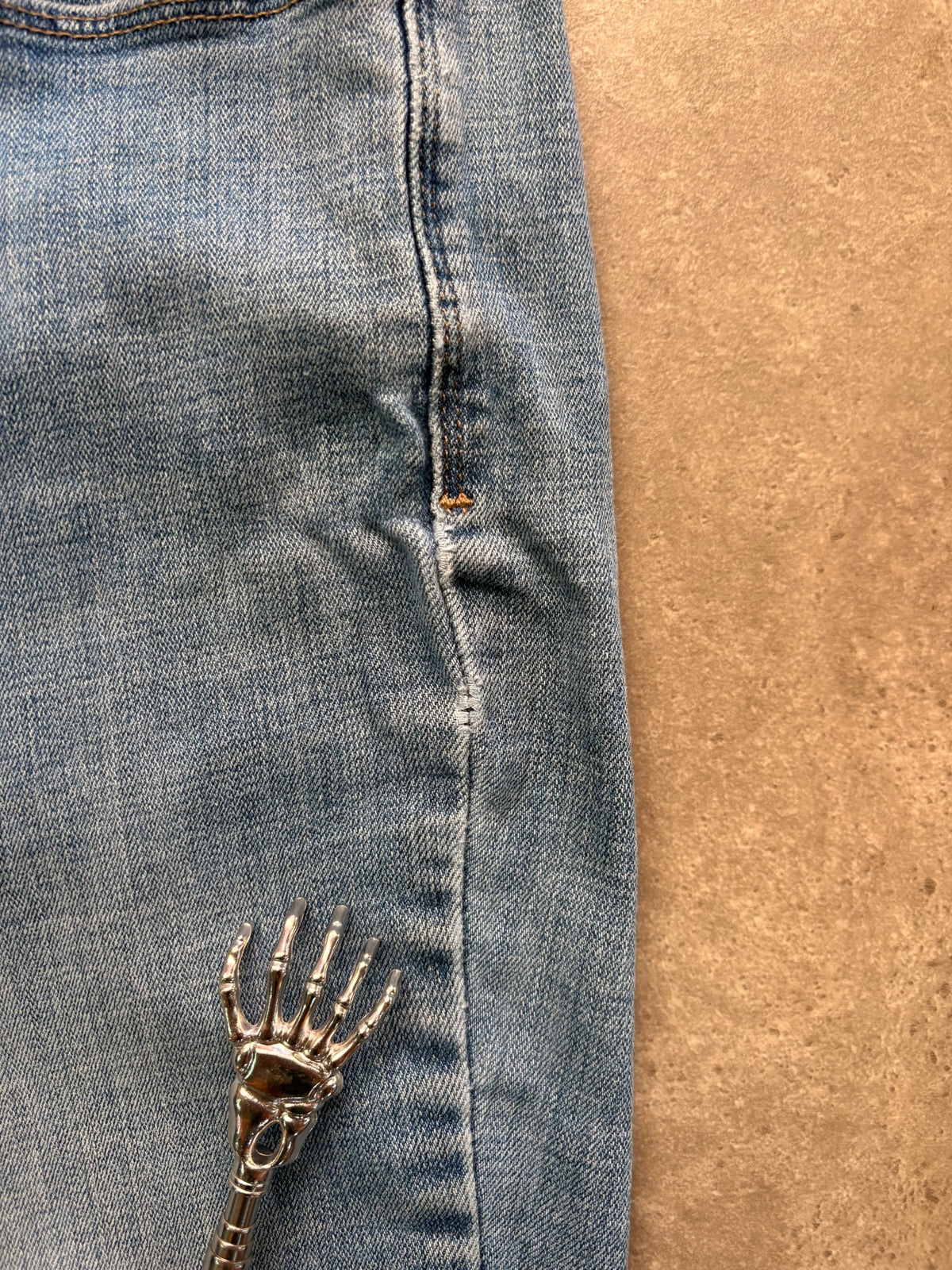 ג'ינס Levi's 505 Straight וינטג׳ - 31 – ג׳ינס ליוויס וינטג׳, תמונה 3
