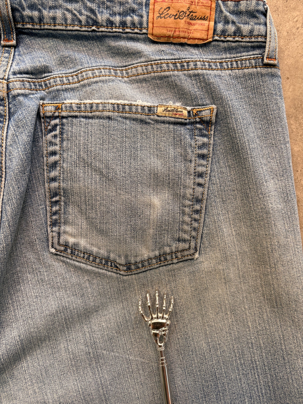 ג'ינס Levi's Signature בוטקאט וינטג' - 37 – ג׳ינס ליוויס וינטג׳, תמונה 3