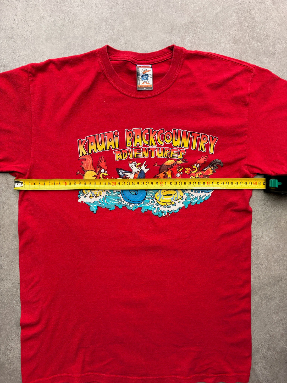 Kauai Backcountry Adventures טישירט תרנגולים וינטג׳ - S – טי שירט וינטג׳, תמונה 4