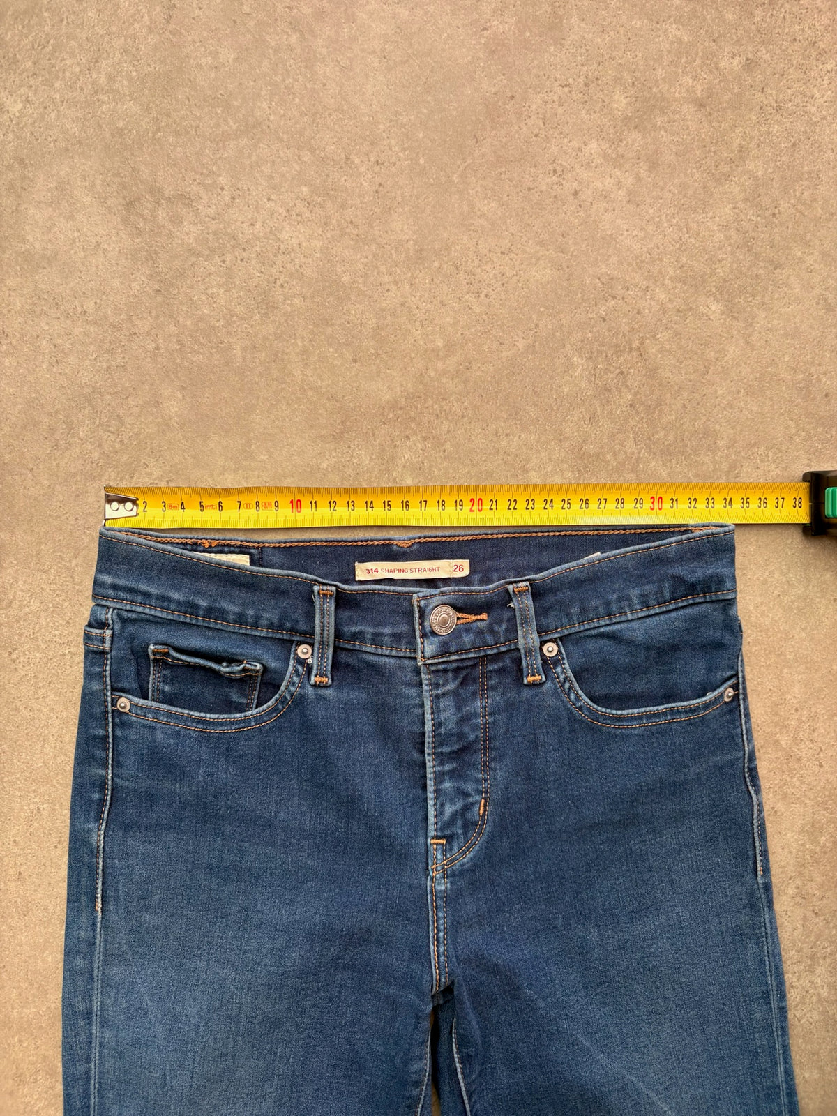 ג'ינס Levi's 314 Shaping Straight וינטג׳ - 27 – ג׳ינס ליוויס וינטג׳, תמונה 4