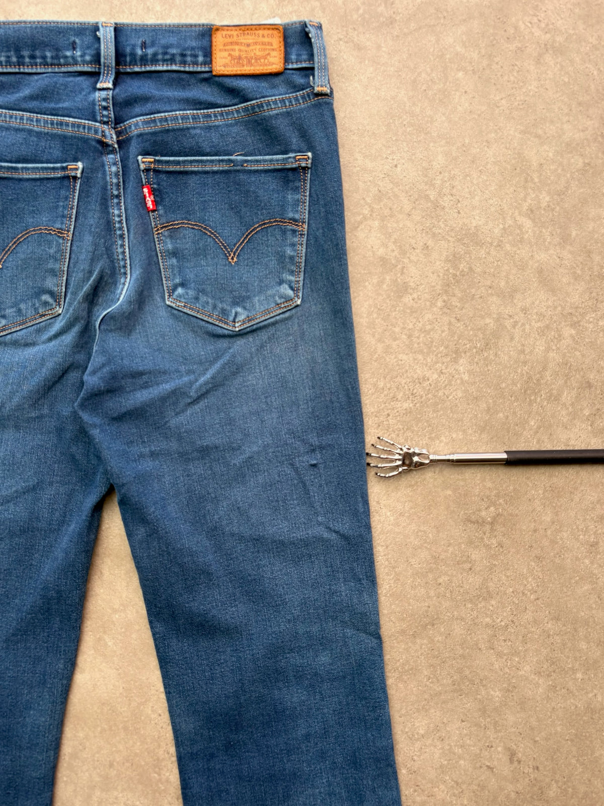 ג'ינס Levi's 314 Shaping Straight וינטג׳ - 27 – ג׳ינס ליוויס וינטג׳, תמונה 3
