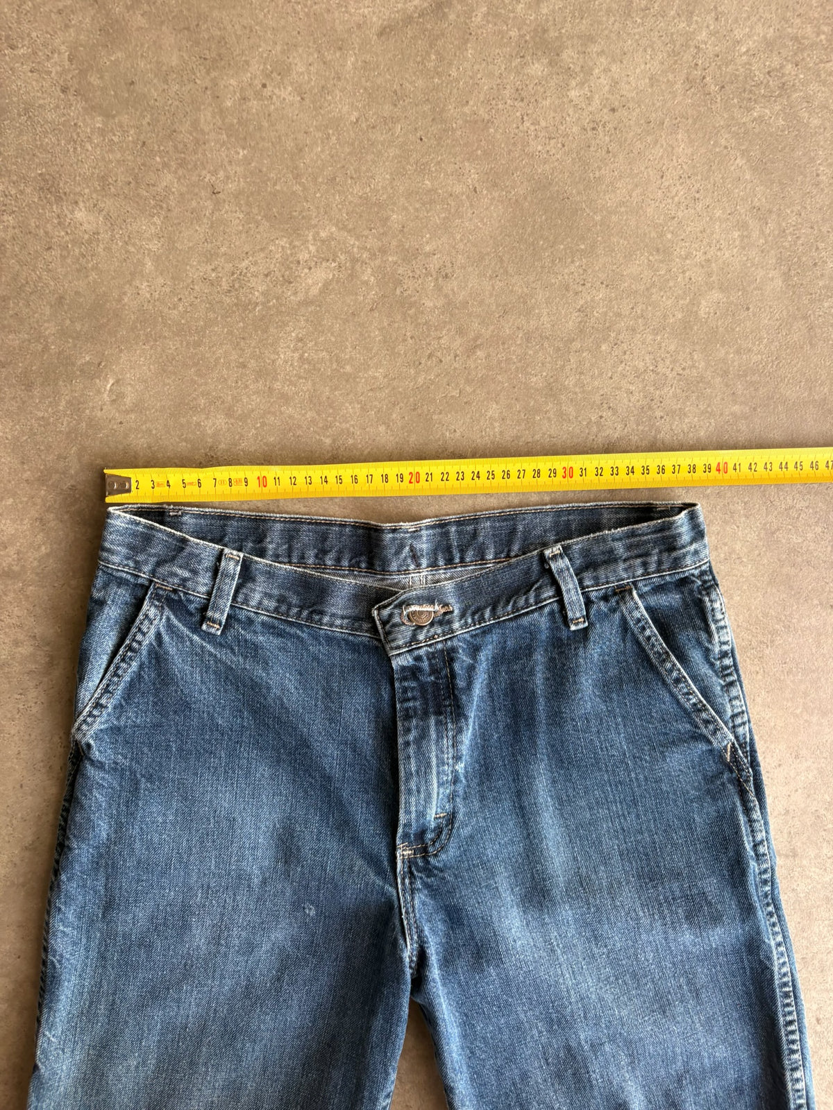 שורט ג'ינס Wrangler וינטג׳ - 30 – שורט ג׳ינס וינטג׳ רנגלר, תמונה 3
