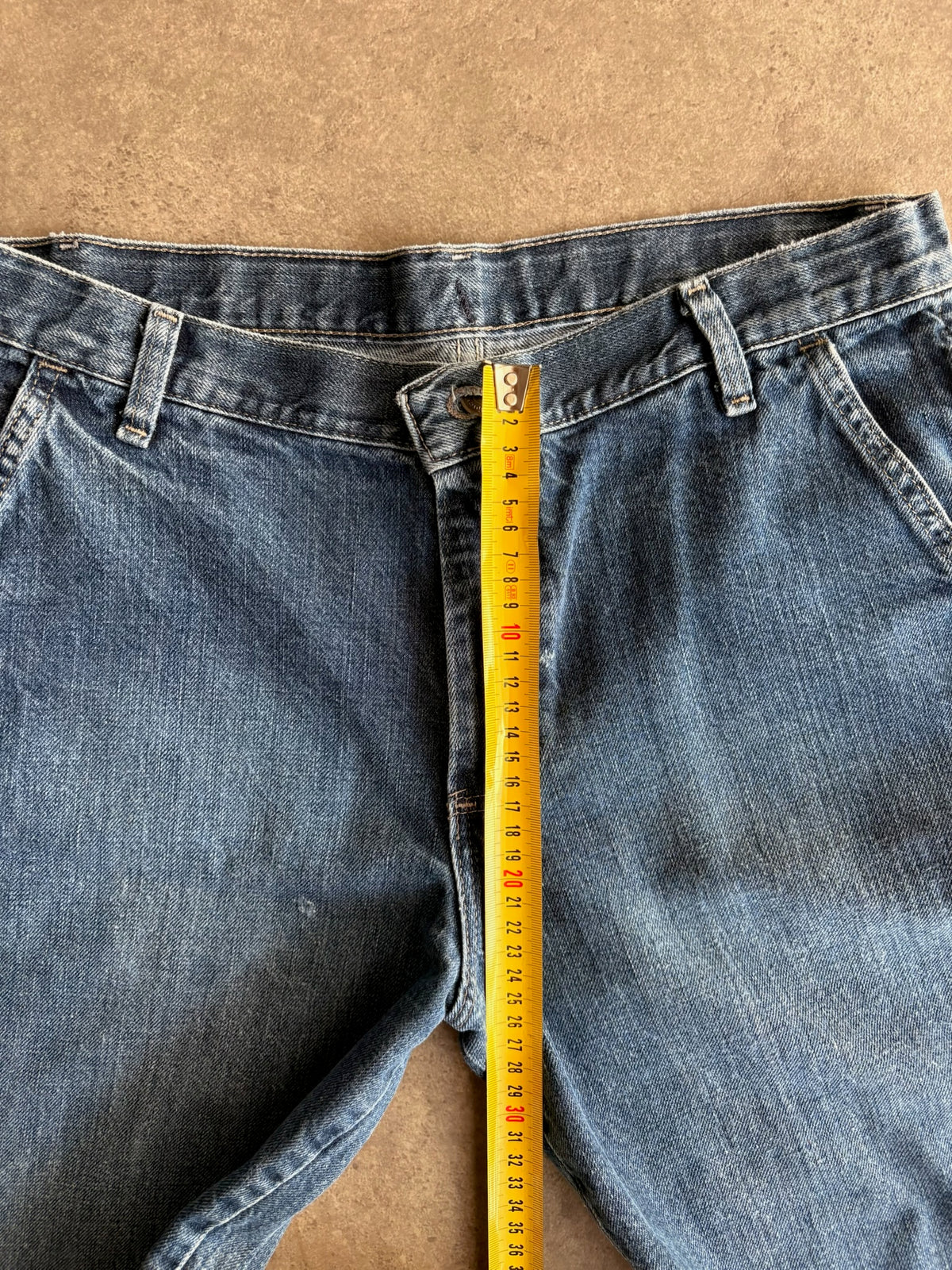שורט ג'ינס Wrangler וינטג׳ - 30 – שורט ג׳ינס וינטג׳ רנגלר, תמונה 5